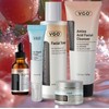 VGO 5-Step Skincare Routine: All-in-One Set Including Cleanser, Toner, Serum,