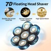 Roziapro Upgrade 7D Freedom Head Shaver Replacement Blades Electric Shaver