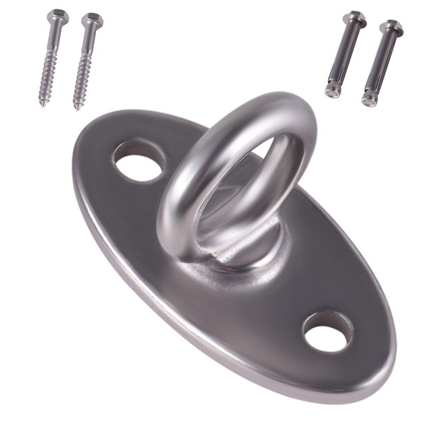 GIVIHGETI 1 Piece Wood/Concrete Ceiling Hanger Hammock 770 lbs Capacity