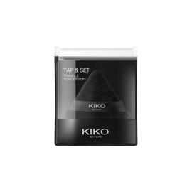 KIKO Milano Tap & Set Triangle Powder Puff, Piumino Triangolare Per Applicare Polveri Viso