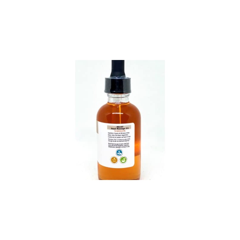 FROM: AUM AYURVEDA FROM: AUM AYURVEDA Relief Head Massage Oil