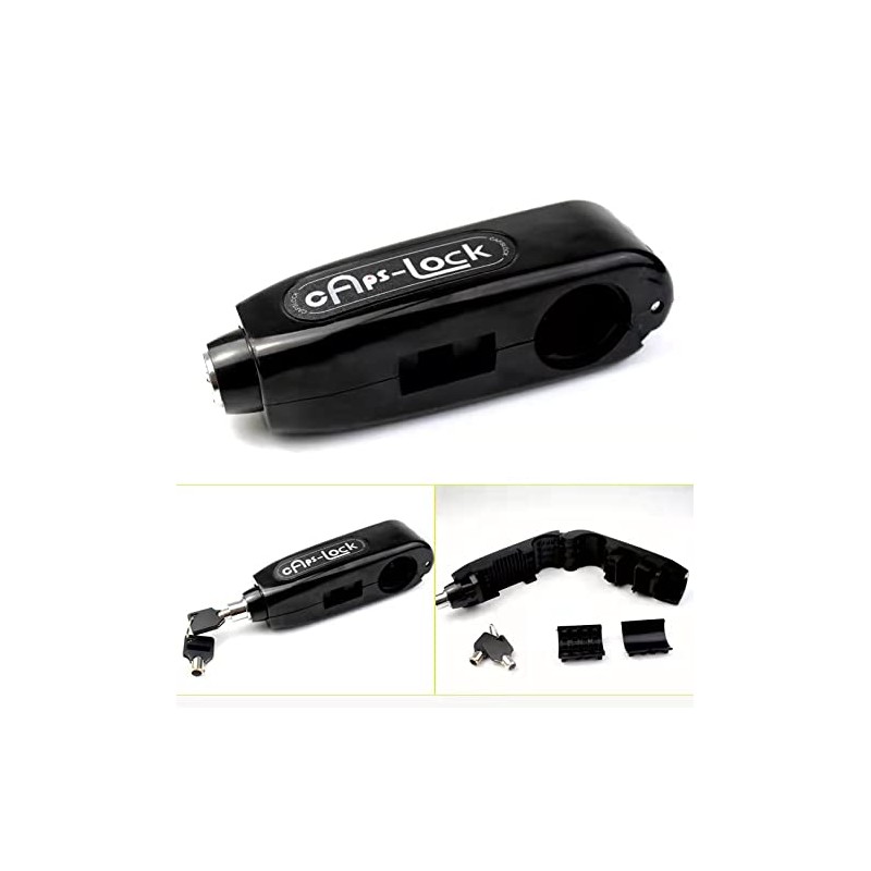 JiangMuXin Brake Lever Lock Brake Lock Steering Wheel Lock Motorcycle