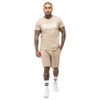 Lonsdale Men's Moy Tracksuit, Beige/White