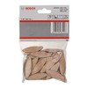 Bosch Professional 50x Flachdübel Grösse 0 (Verbindungssystem für Holzplatten, 45