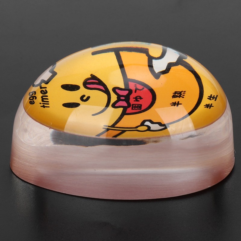 2Pcs Eggtimer Color Changing Resin Kitchen Timer for SoftBoiled Boiled