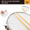 Yeshone 60 Pieces Drum Dampeners Gel Pads Silicone Soft Moon
