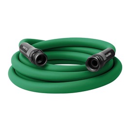 Flexzilla Colors Lead-In Garden Hose 5/8in. x 10ft., Lightweight All-Weather Water Hose, Durable and Flexible, Leak-Free Connections, Forest Green