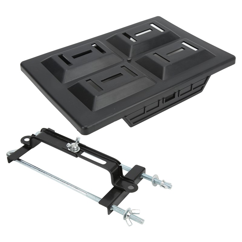 Heavy Duty Car Boat Battery Holder Hold Down Tray with