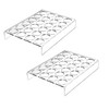 IEEK 2 Pack of 24 Slots Flat Countertop Coffee Pod