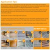 CHUANGSEED Black & Yellow Non-Slip Tape 5 cm x 10.6