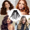 +Mu Curly Ondas Para Cabello Rizos Sin Calor Pulpo Rizador
