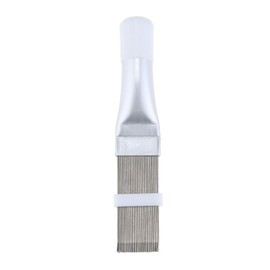 2PCS Stainless Steel Air Conditioning Fins Comb Cleaning Brushes, Condenser and Radiator Fin Straightener Cleaner, Air Conditioning Refrigerators Tools