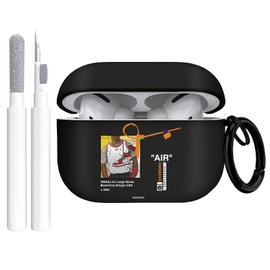 Gedicht for Airpods Pro 2nd Generation Case, Cute Cool Sports Red Shoe Pattern TPU Soft Cases for Airpods Pro Case 2nd/1st Gen, Shockproof for Airpods Pro 2 Case Men Women with Cleaner Kit & Keychain