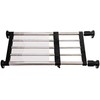 Hershii - Estantería extensible de metal ajustable para armario, cocina,