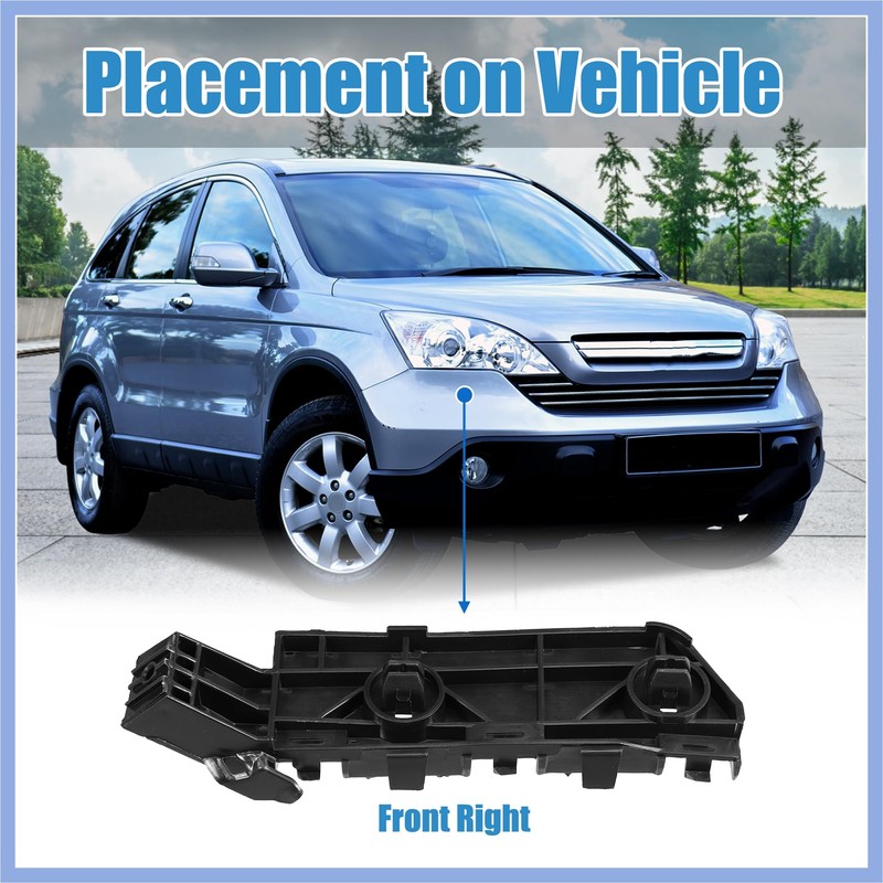 PARSLUCK Right Side Car Front Bumper Mounting Support Bracket NO.71193-SWA-003