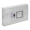 Bambino Baby Hand/Foot Print Photo Frame Kit - White, 25cm