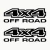 Autodomy 4x4 Off Road SUV Stickers Pack 2 Units for