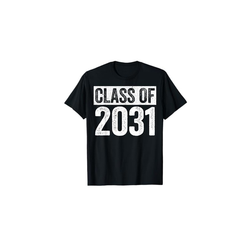 Class Of 2031 Shirt Senior 2031 Graduation T-Shirt
