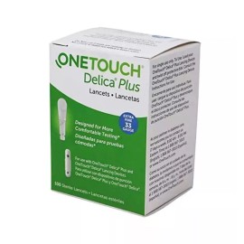OneTouch 100 New Delica Plus Lancets ExtraFine 33 Gauge  exp 2027 One Touch