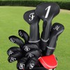 Big Teeth Golf Iron Covers Wedge Covers Headcovers Set 10