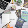Chrisfall 48 Pieces Inspirational Notepads Mini Motivational Notebook Small Pocket