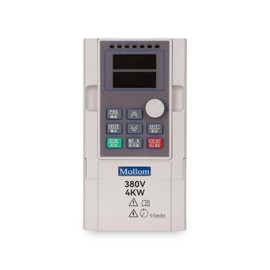 MOLLOM VFD 4KW 5HP 9A 380V Single or Three Phase Input to 3 Phase 0-3000 Hz Output Variable Frequency Drive Inverter for Spindle Motor CNC Speed Control