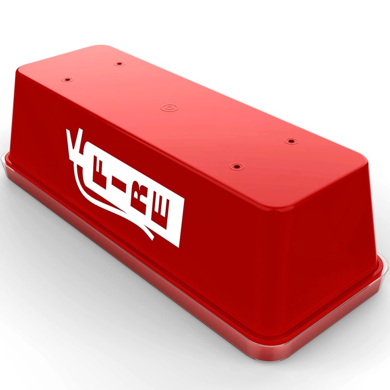 ISOP PVC Fire Extinguisher Cabinet Large for 5 kg or