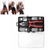 5 in 1 Pliers Set Interchangeable Heads 8 Inch Handle