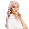 LILYSILK 19 Momme 100% Natural Silk Night Cap, Sleep Prevention,