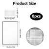 Yuiturt 8 Pcs 3X Magnifying Sheet, Ultra-Thin Lay-Flat Page Magnifier