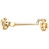 Merriway BH02549 Solid Brass Silent Cabin Door Hook and Eye