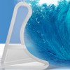 KRUI Collapsible Shower Threshold Water Dam, 67 In, Self Adhesive