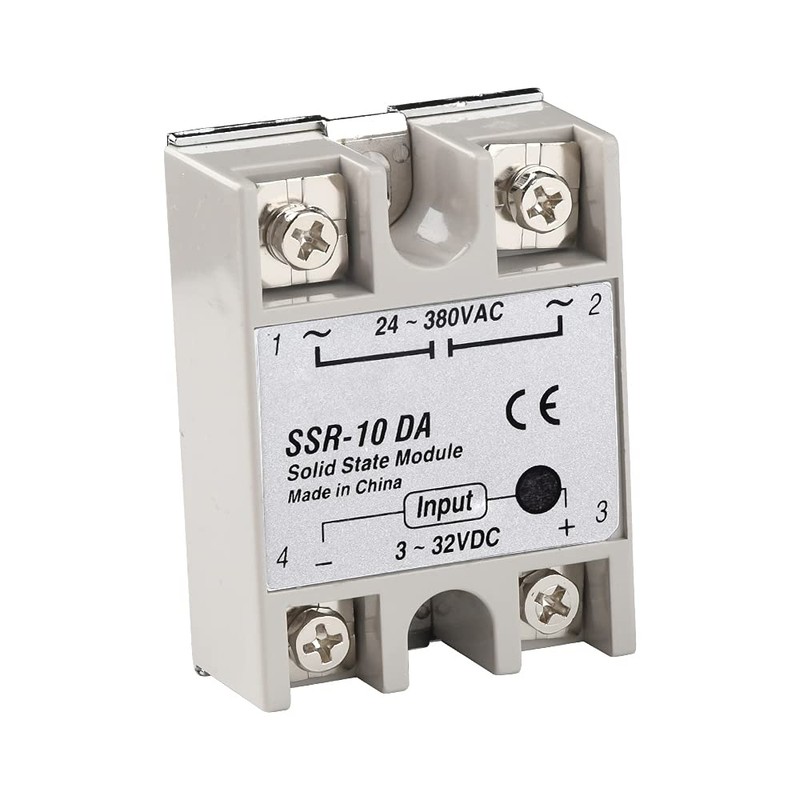 diymore 250V 10A SSR-10 DA Solid State Relay Module Input
