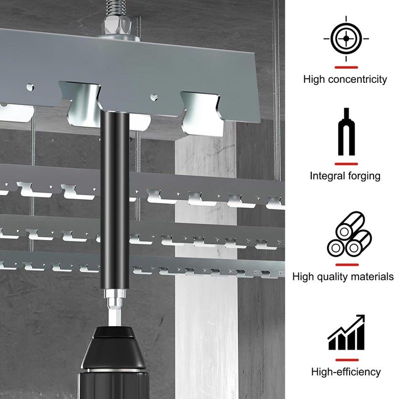 9/16" Impact Power Nut Driver Set - Long Reach Hex