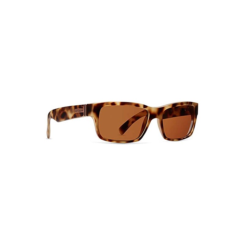 VonZipper Men's Fulton Polarized Sunglasses,OS,Dusty Tortoise Satin/Wildlife Bronze