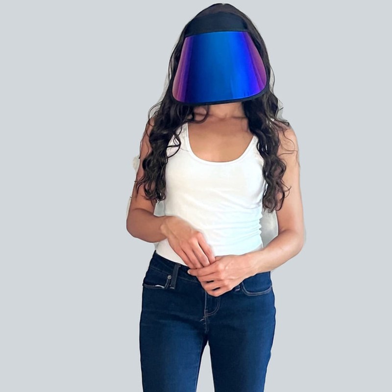 Bluestone Visor Rectangular, Multi, One Size