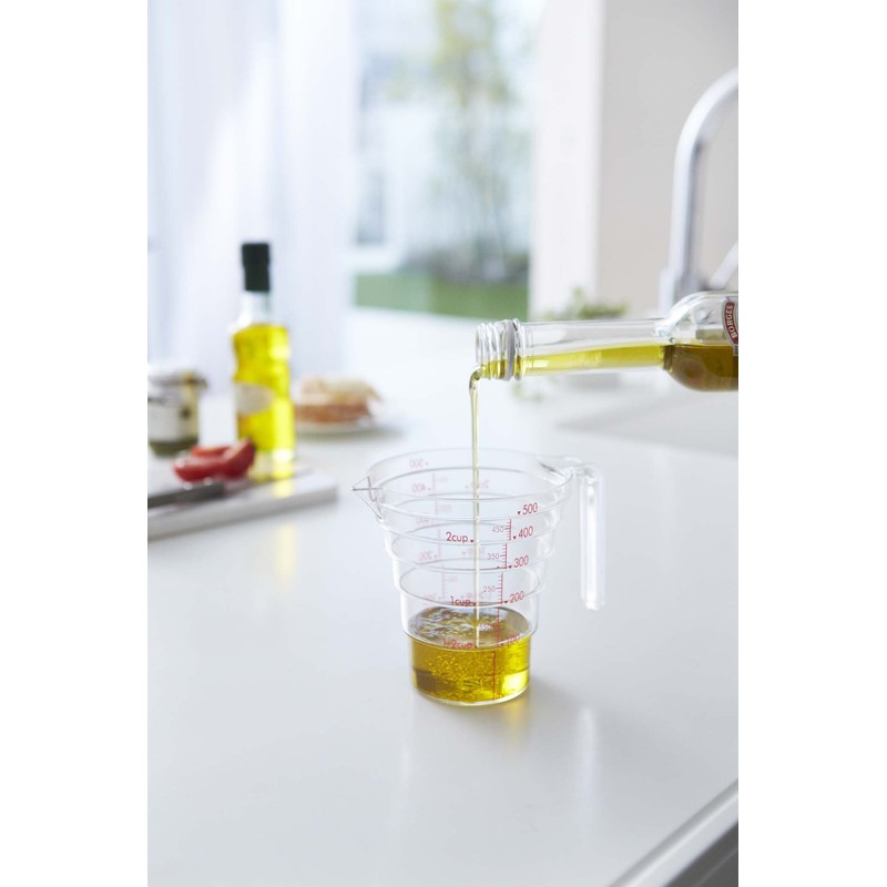 Yamazaki Industries 2698 Tiered Measuring Cup, 16.9 fl oz (500
