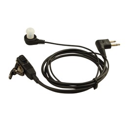 Jopto 2PCS Walkie Talkie Headset 2 Pin Covert Security Earpiece Air Acoustic PTT MIC Tube In-ear Headset M Head Compatible with Motorola Radio PTT CP040 GP300 XV1100 XU1100 CP88 Two Way Radio