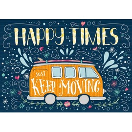Gutsch Verlag Happy Times Bus Postcard