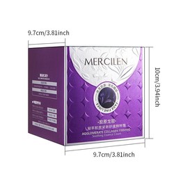 MERCILEN Collagen Firming Moisturizer, 1 Box Hydrating Face Cream, Moisturizing Face Lotion for All Skin Types, Daily Skincare Product for Women & Men,  Valentine's Day Gift for Men