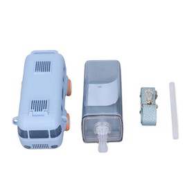 Bus Shape Water Bottle 360° Leak Proof Detachable Easy to Clean Portable Cute Water Cup For Home School Outdoor Blue 500ml