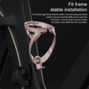 Bicycle Water Bottle Cage Aerodynamic Bicycle Bottle Holder Outdoor Pink