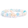 Fahlo The Trek Bracelet Giraffe, River Blue