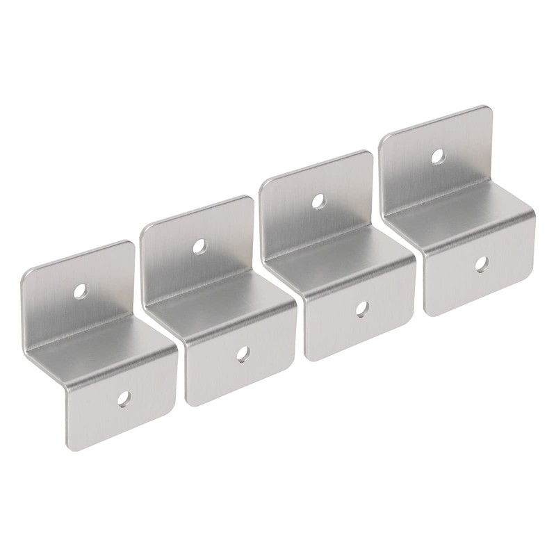 4 Sets Solar Panel Z Bracket Aluminium Alloy Installation Accessory