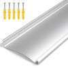 4" Extra-Wide Door Rain Drip Guard, 40" L Heavy Duty