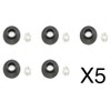 Pack of 5X Replacement Flush Valve Seal & Clips for
