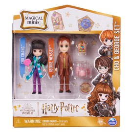 Wizarding World: Mini Figuras Mágicas - Cho y George