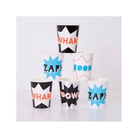Meri Meri Superhero Cups (Pack of 8)