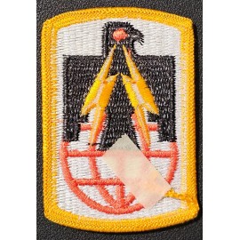 US ARMY 11TH SIGNAL BRIGADE DRESS UNIFORM PATCH - THE THUNDERBIRDS