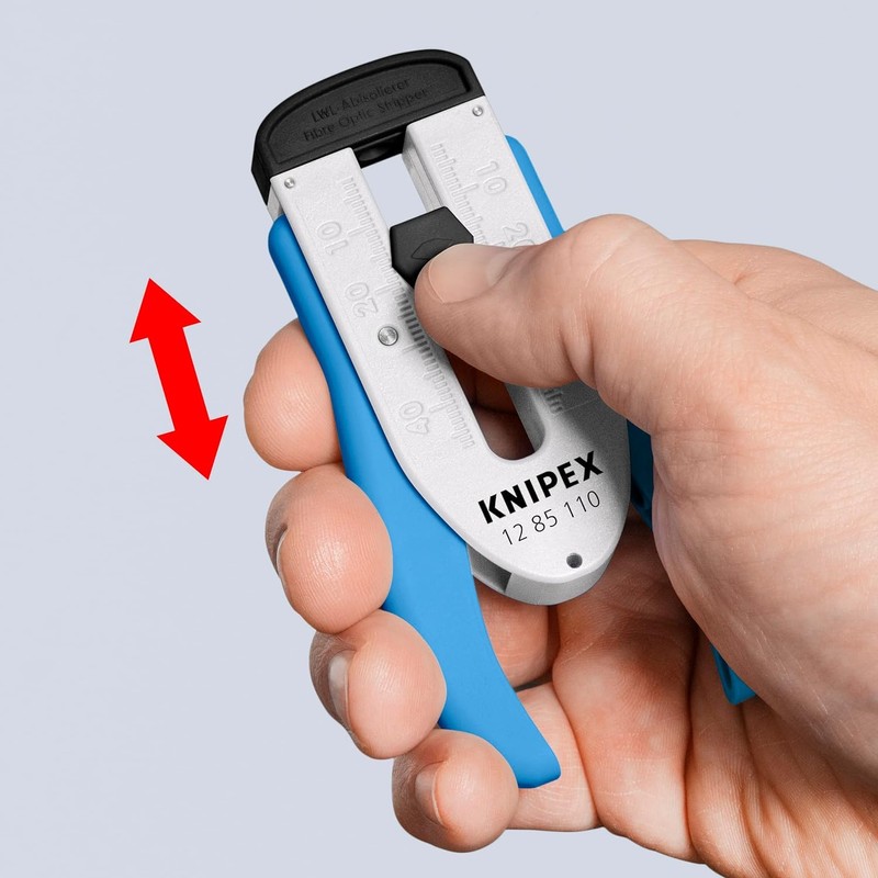 Knipex Stripping tool for fibre optics cable 190 mm 12